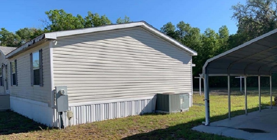 Manufactured home in Georgia certfied for a Structural Engineer for a  VA loan. 