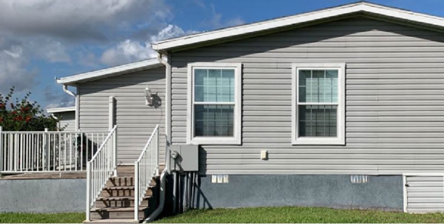 Manufactured home in Georgia certified for a conventional loan.